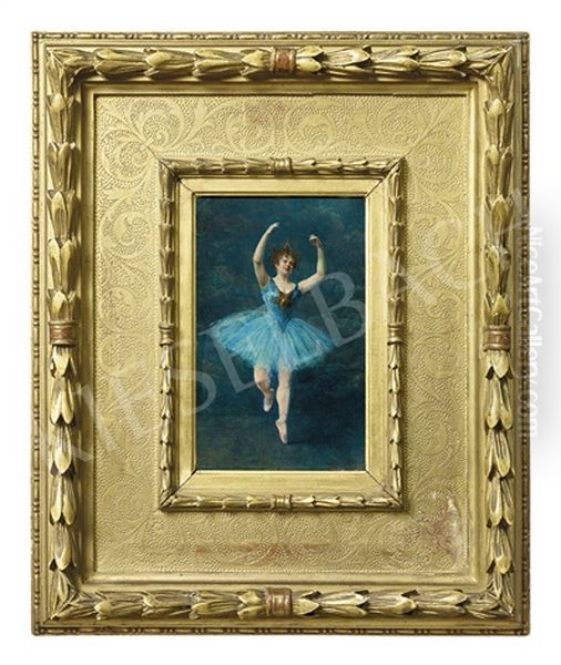 The Ballett Dancer Oil Painting by Kemendy Jenoe