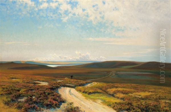 Weite Landschaft Oil Painting by Carl Milton Jensen