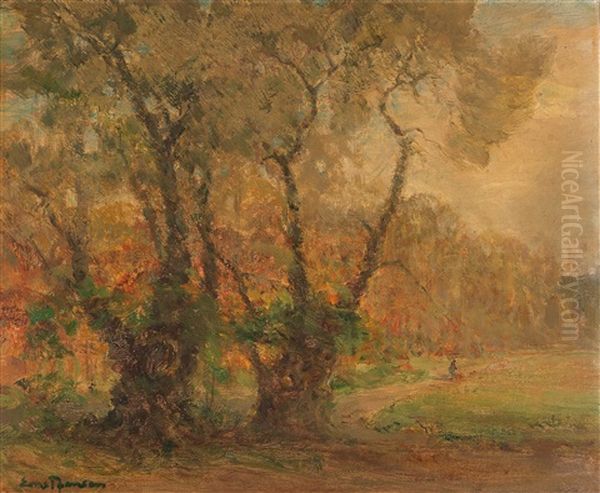 Autumnal Landscape by Ernst Jensen