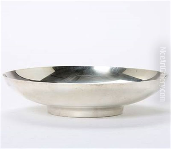 Bowl Oil Painting by Georg Jensen