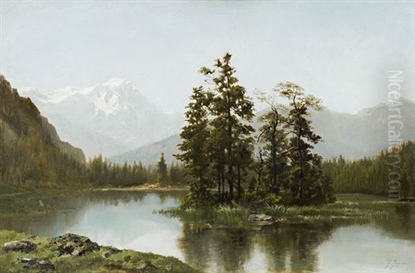 Lac De Champex by Jules Jequier