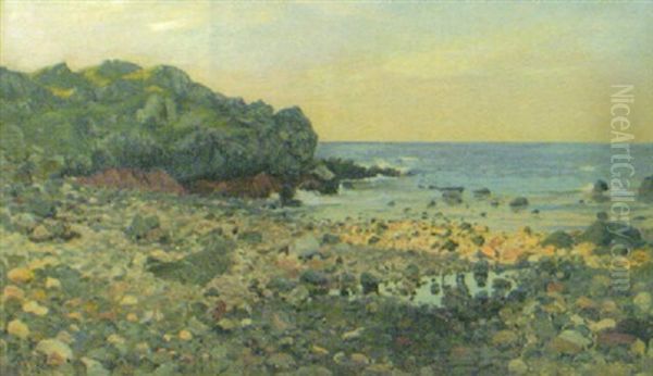 Fran Arilds Lage Oil Painting by Olof August Andreas Jernberg