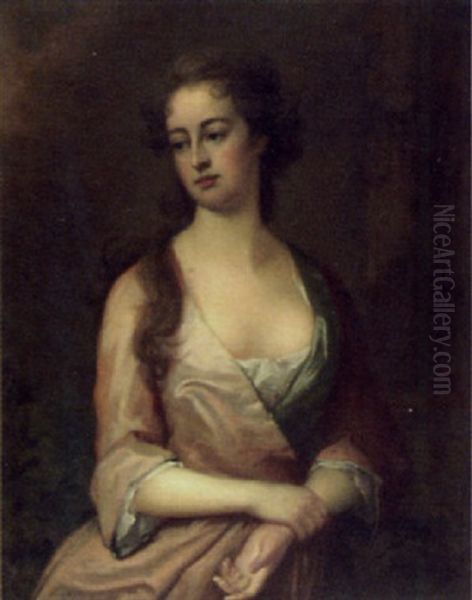 Portrait Of Elizabeth Batchelor Oil Painting by Charles Jervas