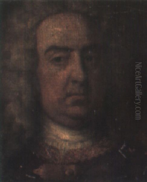 Portrait Of William Pulteney, Earl Of Bath Oil Painting by Charles Jervas