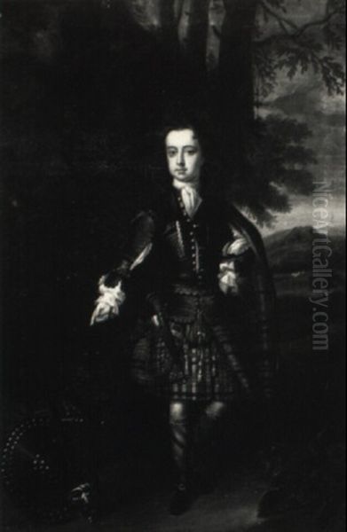 Portrait Of John Campbell, Later 3rd Earl Of Breadalbane Oil Painting by Charles Jervas