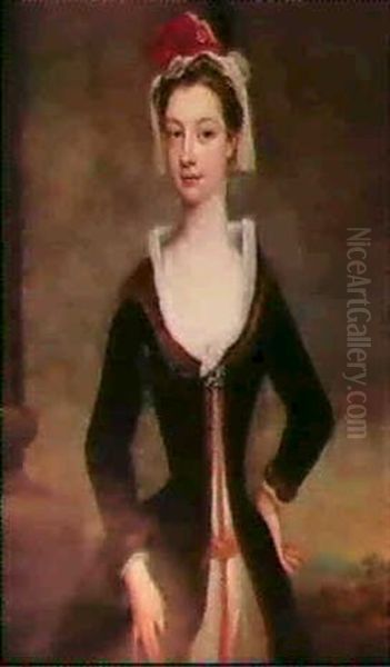 Portrait Of Elizabeth Cosby, Of Stradbally Hall, Ireland Oil Painting by Charles Jervas