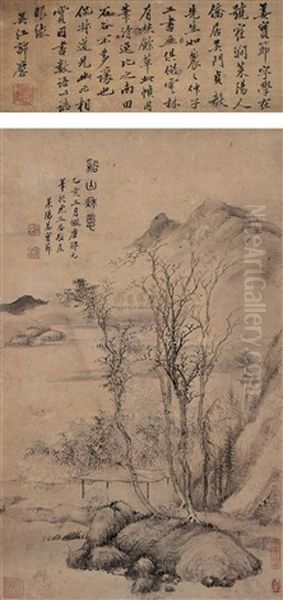 Landscape Oil Painting by  Jiang Shijie