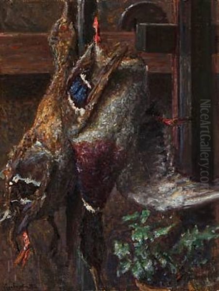 Nature Morte Oil Painting by Viggo Johansen