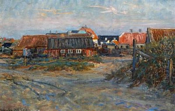 Summer Day In Skagen Oil Painting by Viggo Johansen