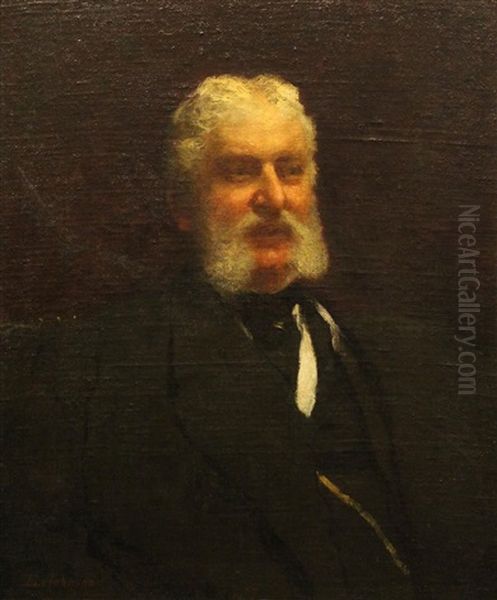 Portrait Of A Gentleman Oil Painting by Eastman Johnson