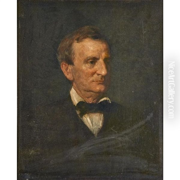 Portrait Of William M. Evarts Oil Painting by Eastman Johnson