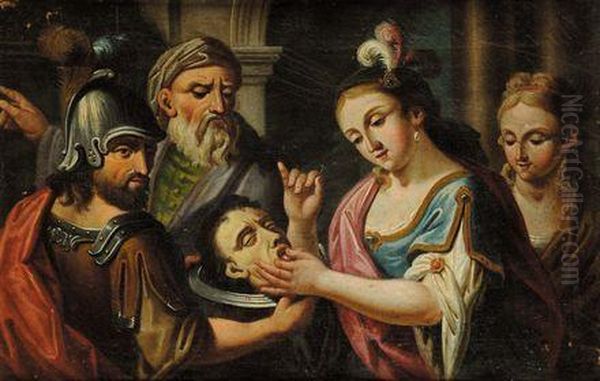 Fulvia, Artemisia E Cleopatra Oil Painting by Francesco Maria Bassi