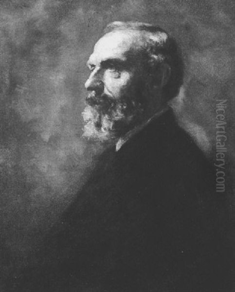 Portrait Of John Pryne Oil Painting by Eastman Johnson