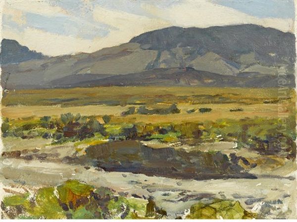 Desert Study by Frank Tenney Johnson