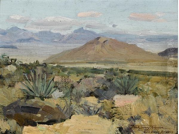 Gold Basin, Arizona by Frank Tenney Johnson