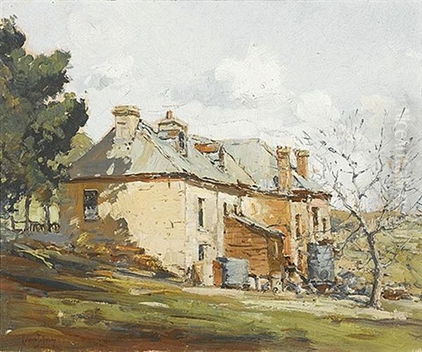 Country House, Windsor Oil Painting by Robert Johnson