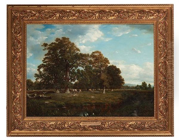 The Pastorage, Geneseo Oil Painting by David Johnson