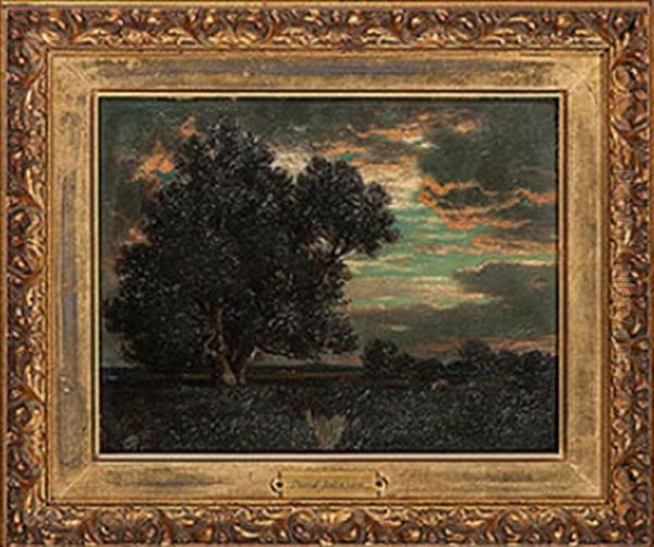 Tonalist Landscape Oil Painting by David Johnson