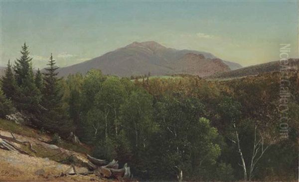 Mount Lafayette, New Hampshire Oil Painting by David Johnson