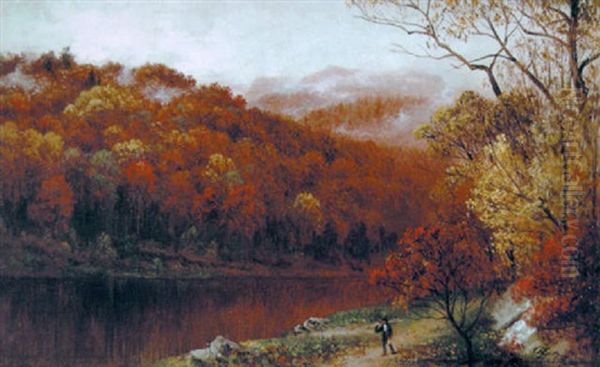 Ramapo Oil Painting by David Johnson