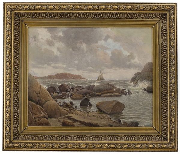 Innenskjaers, Kuling, Fra Stavern Oil Painting by Hjalmar Johnssen