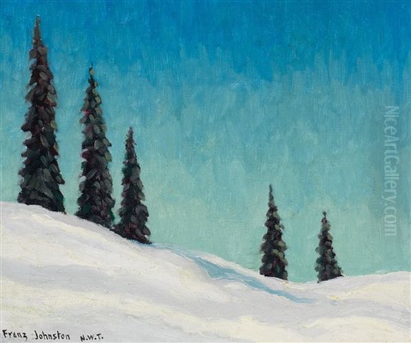 Great Bear Lake, Nwt Oil Painting by Francis Hans Johnston