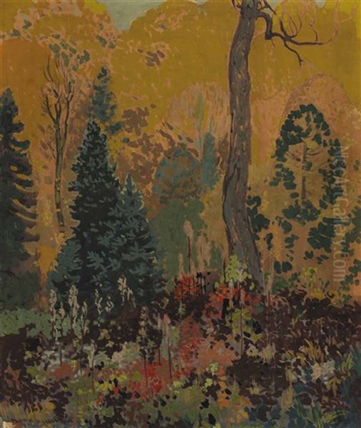 Autumn - Algoma Oil Painting by Francis Hans Johnston