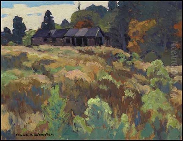 Deserted Shack Oil Painting by Francis Hans Johnston