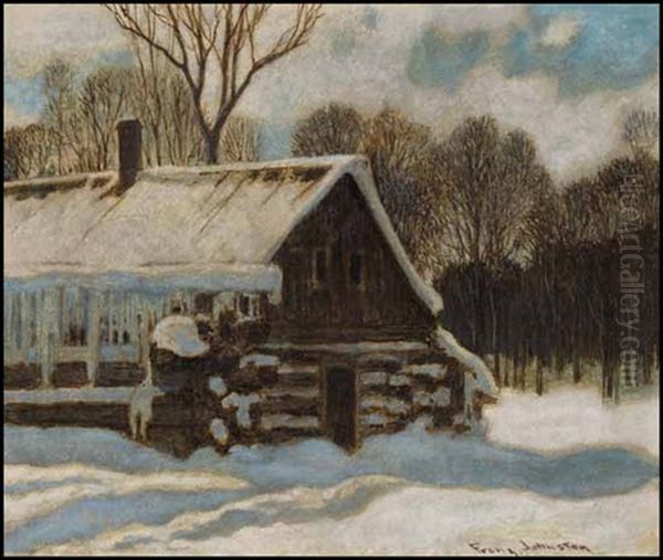 The Enchanted Cabin Oil Painting by Francis Hans Johnston