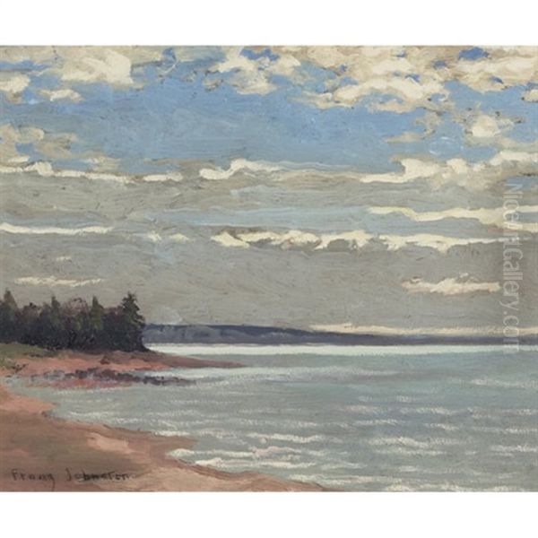 Balm Beach - Georgian Bay, Summer Oil Painting by Francis Hans Johnston