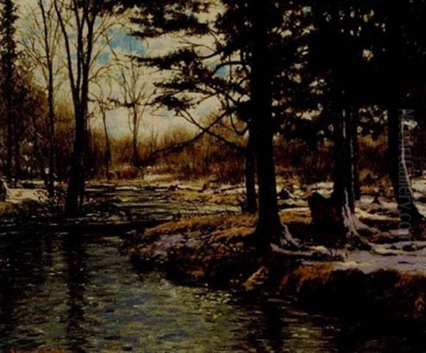 Light Of Spring Oil Painting by Francis Hans Johnston