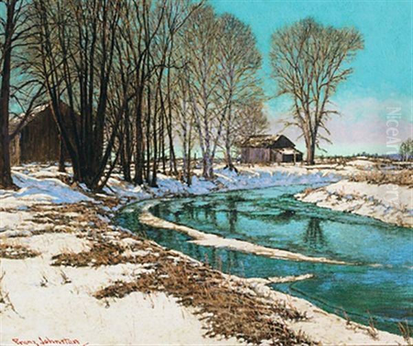 Crystal Weather Oil Painting by Francis Hans Johnston