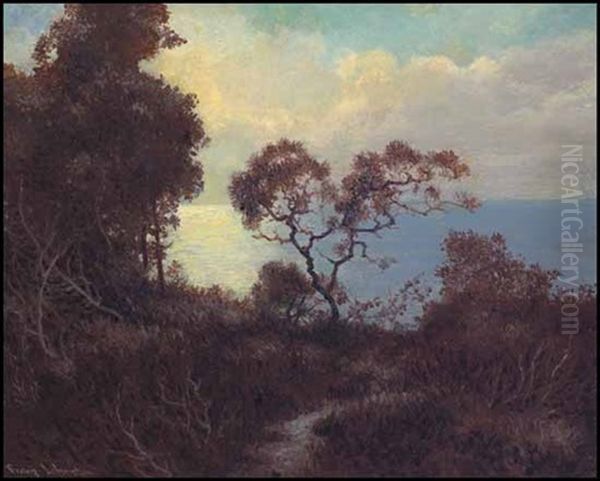 Midsummer Moon Oil Painting by Francis Hans Johnston