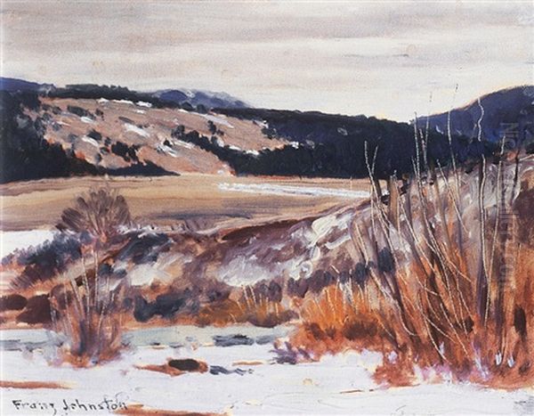 Ottawa River Valley Oil Painting by Francis Hans Johnston