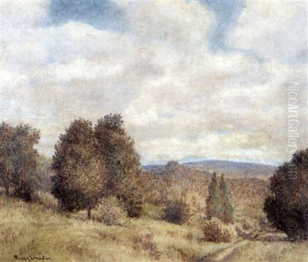 The Drowsing Valley Oil Painting by Francis Hans Johnston