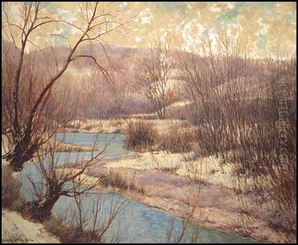 Torches Of Spring Oil Painting by Francis Hans Johnston