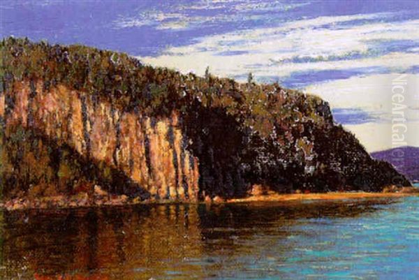 Chicoutimi Oil Painting by Francis Hans Johnston