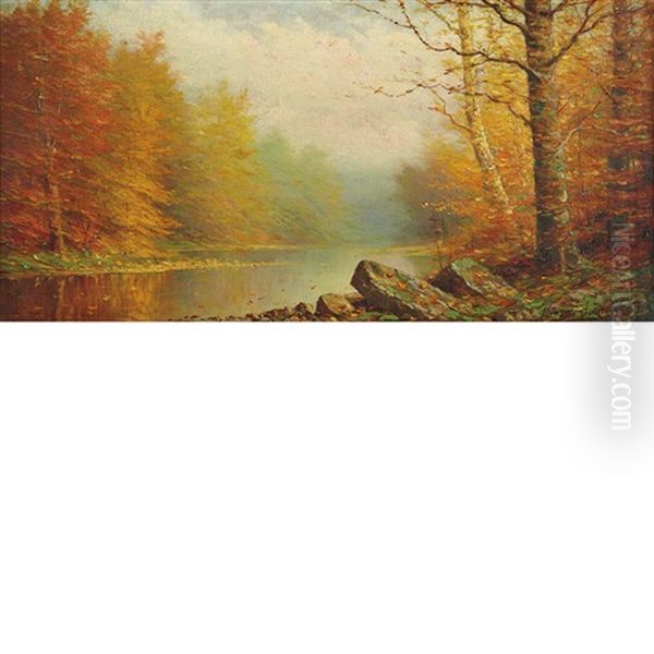 Kentucky Landscape Oil Painting by Harvey Joiner