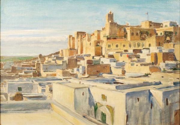 Sousse Oil Painting by Jean, Dit Tancrede Bastet