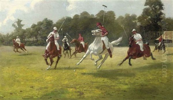 Last Shot At Glory (+ Making A Break; Pair) Oil Painting by Adrian Jones