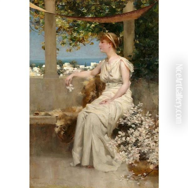 On The Terrace by Francis Coates Jones