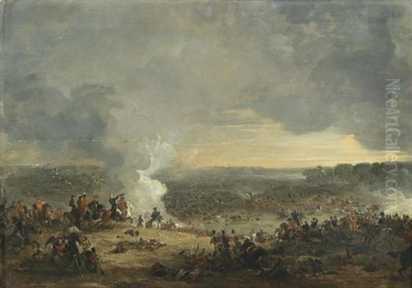 The Final Defeat Of The French At Waterloo by George Jones