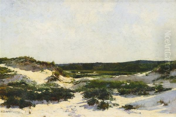 Dunes On Long Island Oil Painting by Hugh Bolton Jones