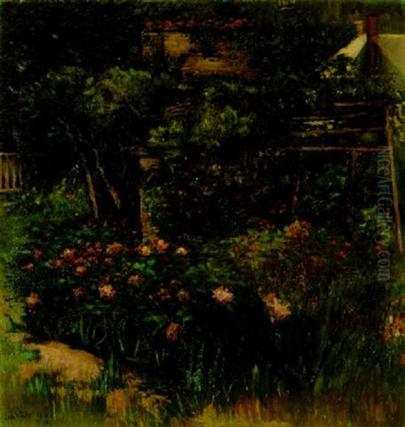 Corner Of My Garden by Leon Foster Jones