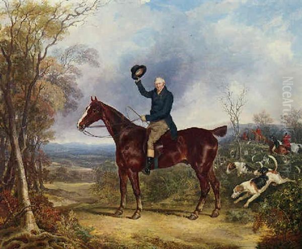 Stephen Denstone Of Stanwardine Hill, Shropshire Oil Painting by Richard Jones