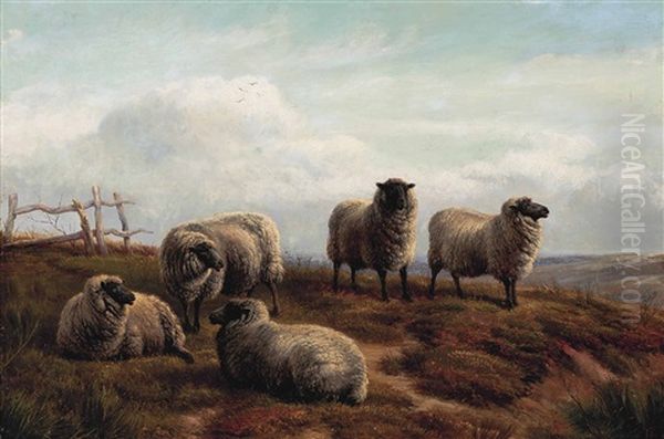 The Lost Flock Oil Painting by Charles Jones