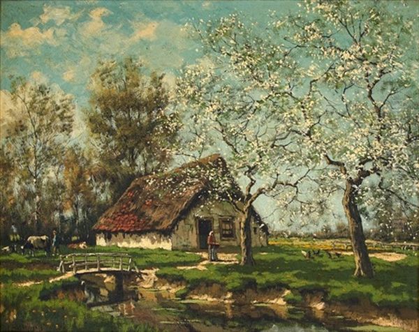 Springtime Blossoms by Tinus de Jongh