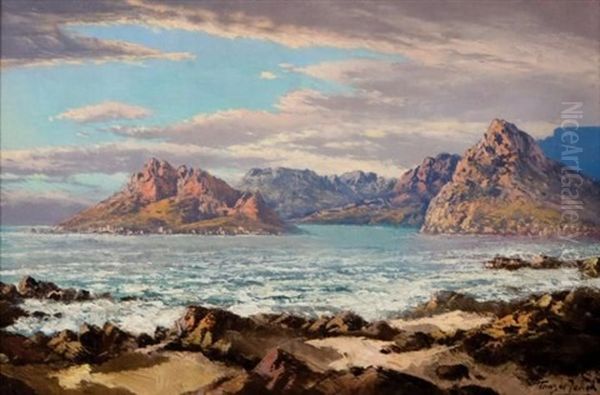 Seascape Oil Painting by Tinus de Jongh