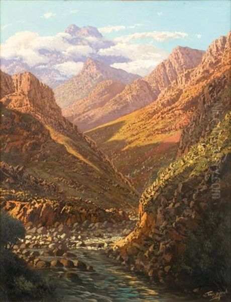 Near Robertson Oil Painting by Tinus de Jongh