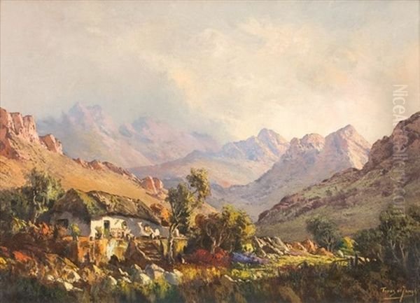 Near Clanwilliam Oil Painting by Tinus de Jongh